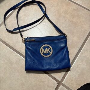 Michael Kors Royal Blue Crossbody Bag